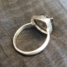 Load image into Gallery viewer, Shungite ring (size 8.5)