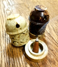 Load image into Gallery viewer, Soapstone incense cone burners
